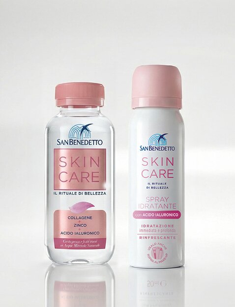 SAN BENEDETTO SKINCARE Il rituale di bellezza completo, per una pelle radiosa dentro e fuori.